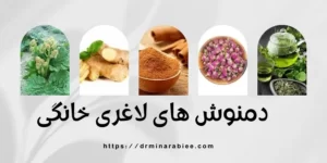 دمنوش لاغری خانگی سریع